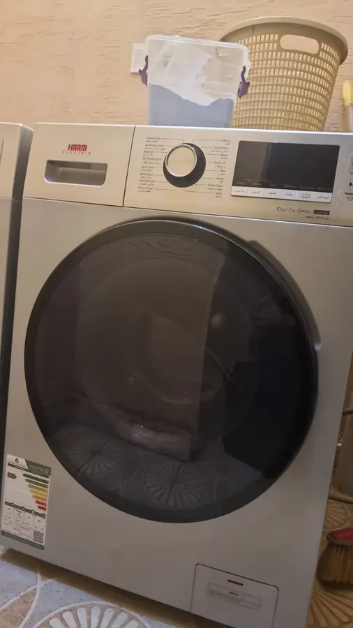 Haam Electric 10/7 kg washer-dryer — repair by Noura, Riyadh