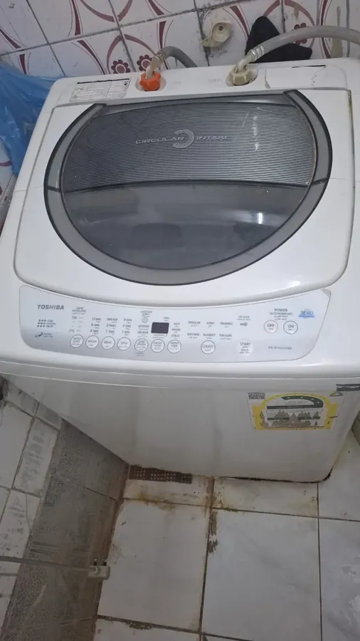 Toshiba top-load automatic washer — repair by Noura, Riyadh