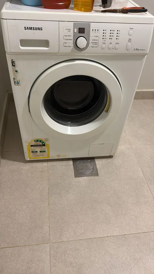 Samsung 6 kg front-load washer — repair by Noura, Riyadh